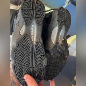 Jordan’s woman gold and black worn 1 time trying to make some money